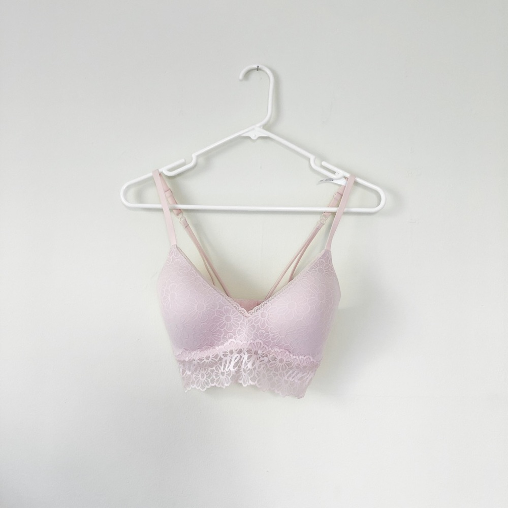 Aerie Everyday Wireless Bra in Pale Peach